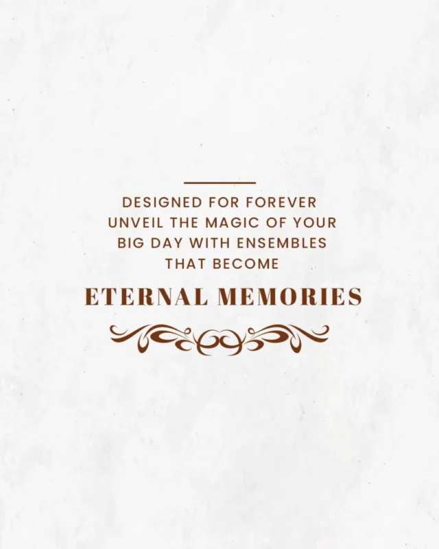 ✨ Designed for forever, crafted for memories. ✨

Unveil the magic of your big day with ensembles that tell your story and become eternal memories. Step into timeless elegance with Bombay Trendz.❤️

#BombayTrendz #EternalMemories #DesignedForForever #WeddingLookGoals #ʙʀɪᴅᴀʟᴡᴇᴀʀ #GroomWear #EnsembleDiaries #TimelessElegance #BigDayVibes #ModernTradition #ForeverInStyle #LuxuryEthnicWear #trending
#Viral